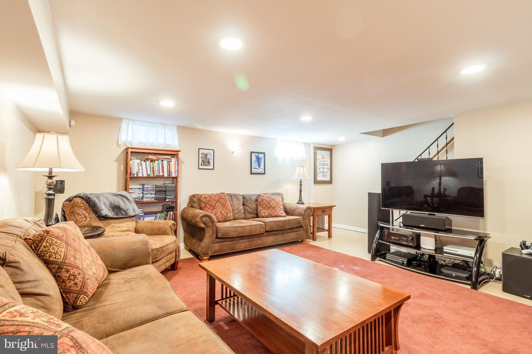 202 Sandra Road Wilmington, DE 19803 - Photo 22 of 25 Large finished rec room in the basement