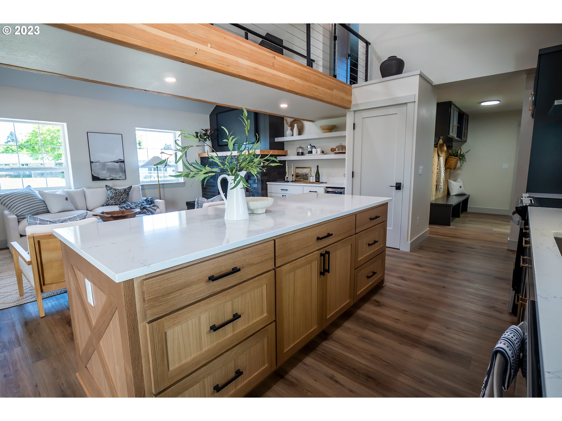 1050 Kintzley Avenue Springfield, OR 97478 - Photo 6 of 48 a kitchen with a sink cabinets and wooden floor