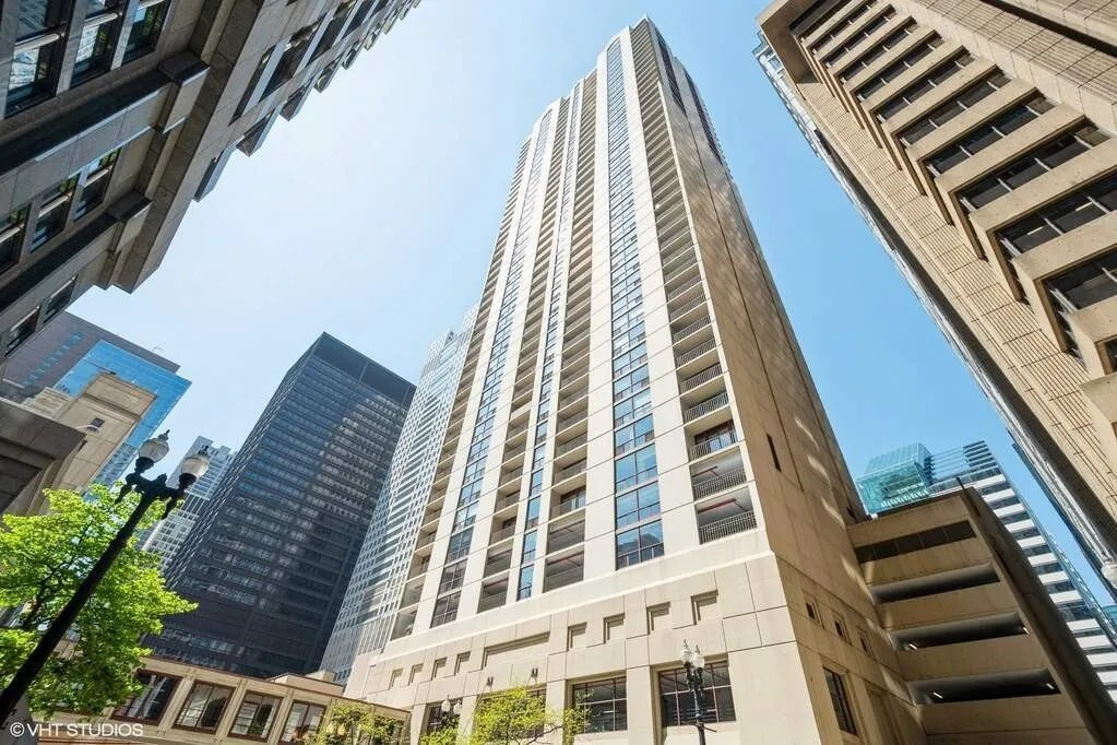 a view of a large building