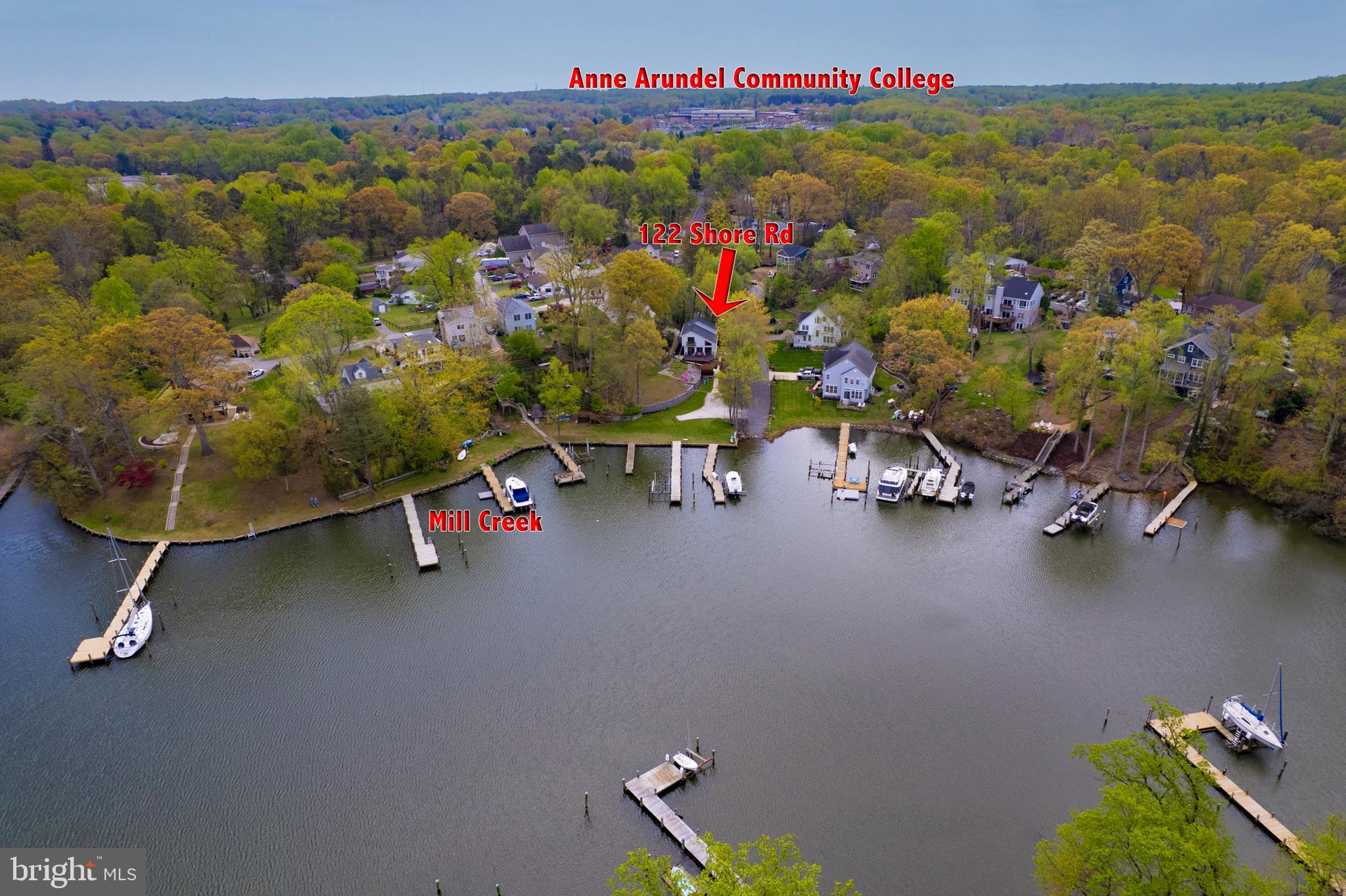 122 Shore Road Arnold, MD 21012 - Photo 63 of 70 Aerial 3