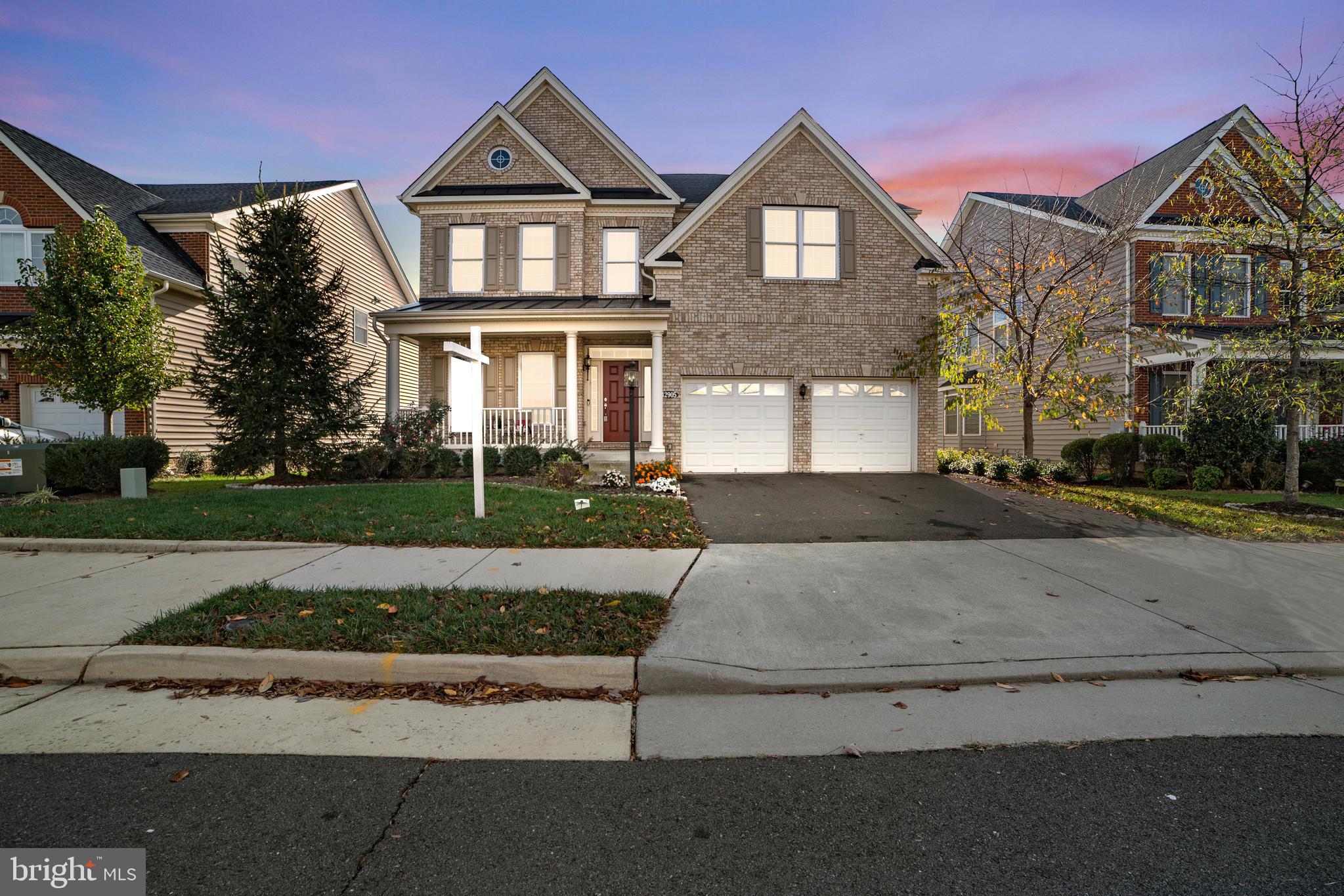 front view of house with a yard