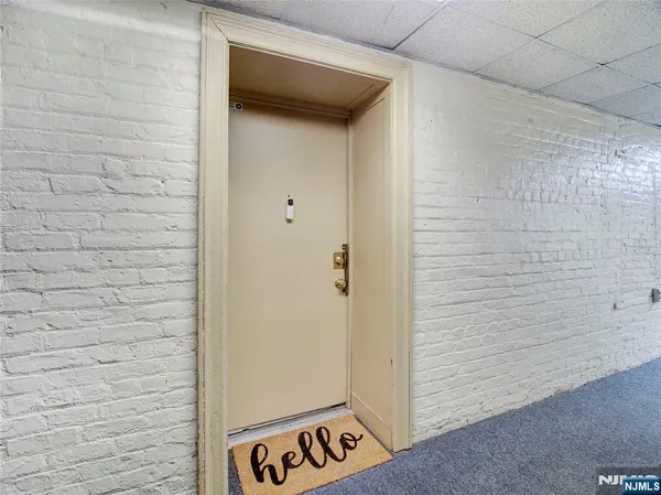 a view of an entryway door