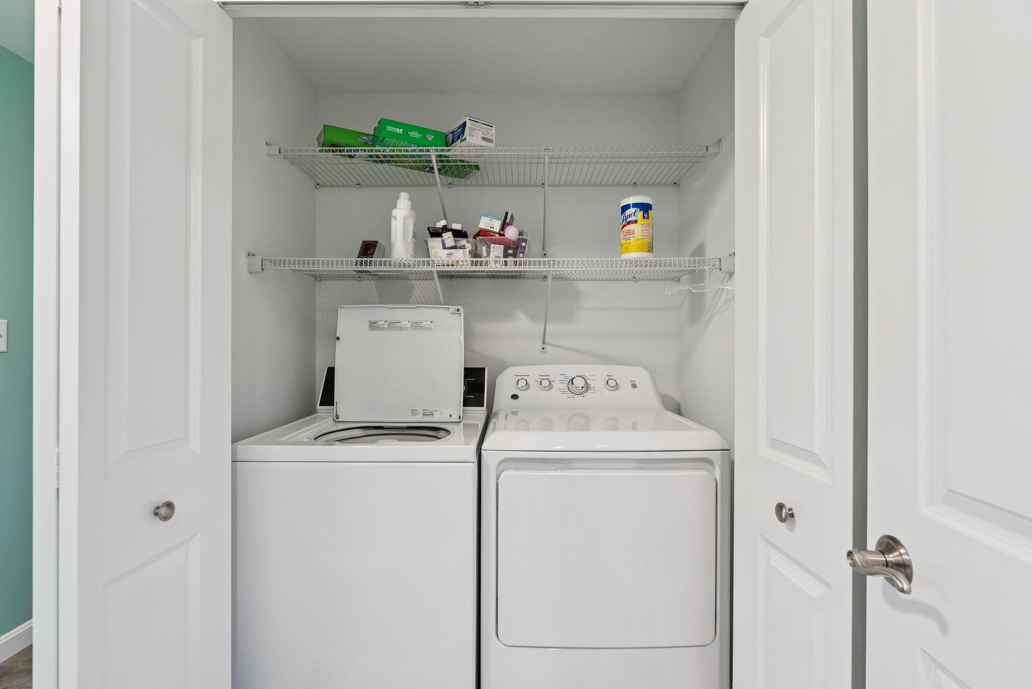162 Millbrooke Farm Road, Unit 162 Wells, ME 04090 - Photo 16 of 43 Laundry with side by side washer/dryer
