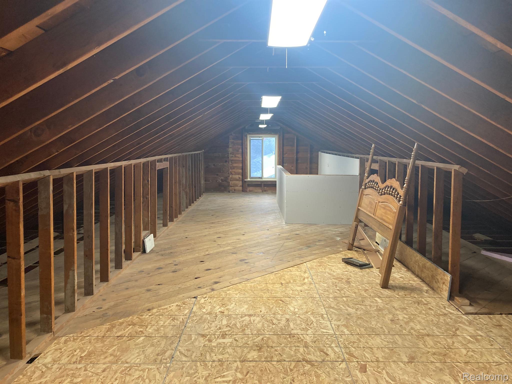 9063 Beech Daly Road Taylor, MI 48180 - Photo 37 of 37 attic with heat ductwork