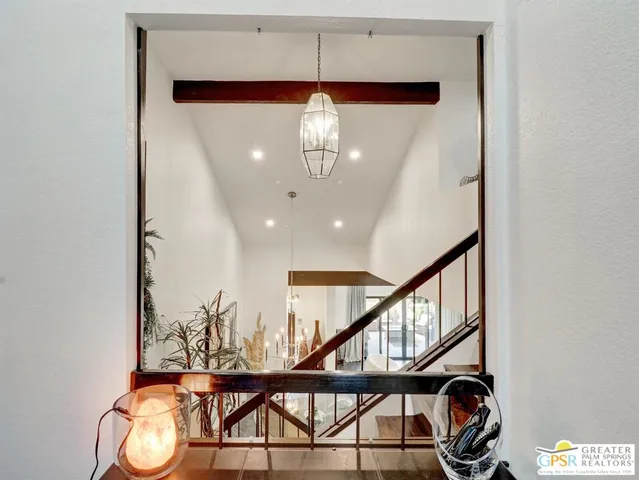 a very nice looking room with a dining table