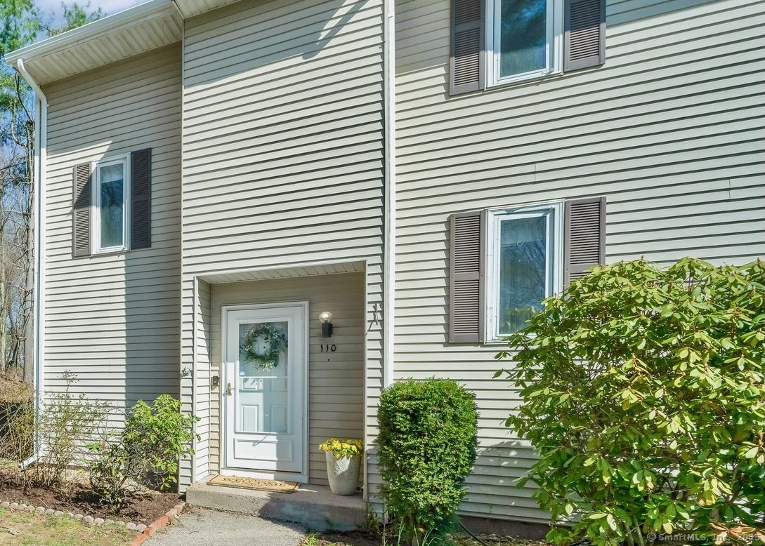 a view of a white house