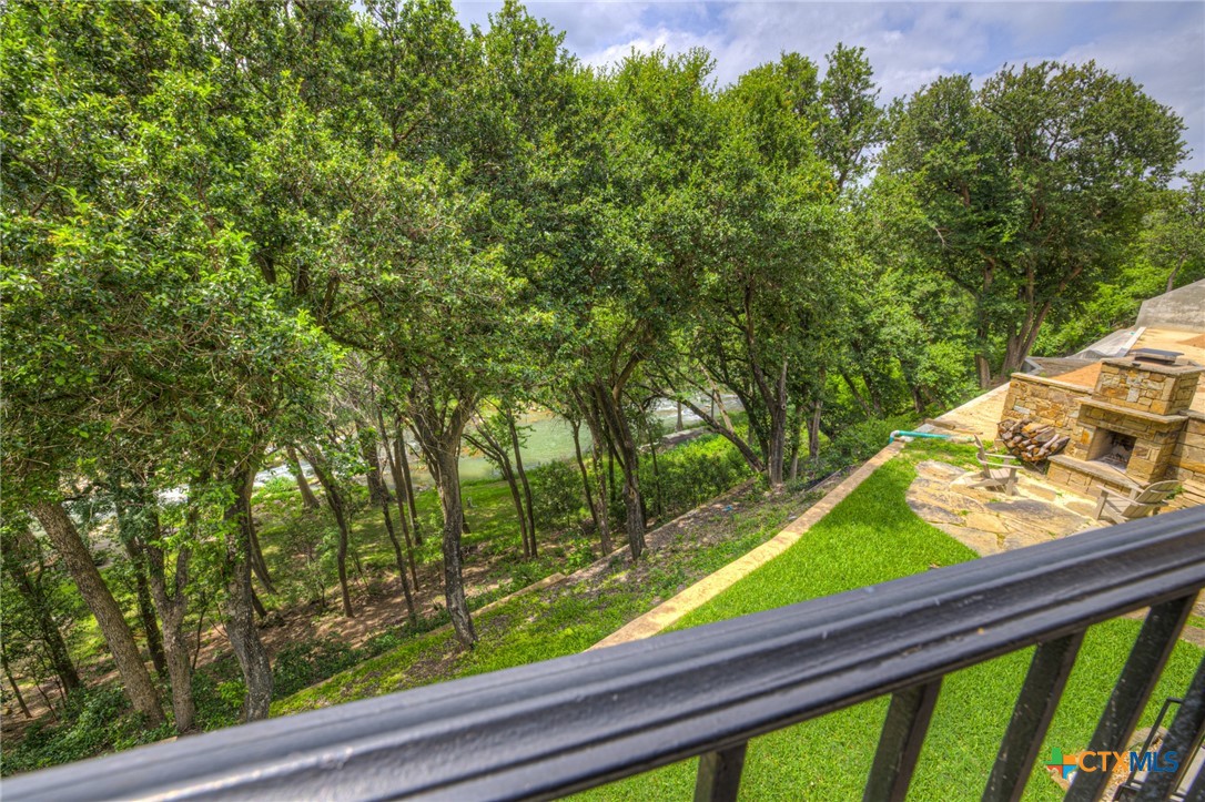 1029 Gruene Road New Braunfels, TX 78130 - Photo 31 of 48 a view of swimming pool from a balcony
