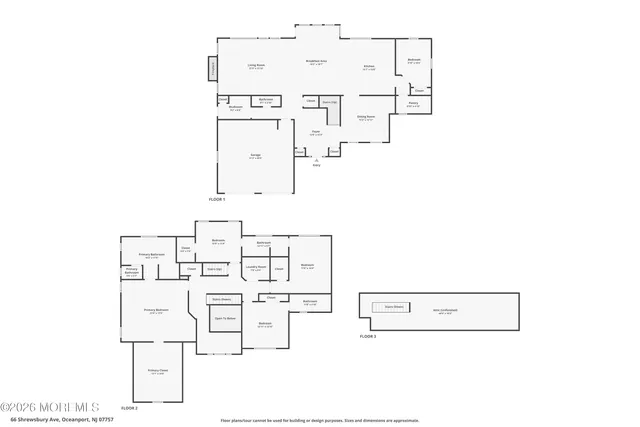 $1,875,000 | 66 Shrewsbury Avenue, Oceanport, NJ 07757