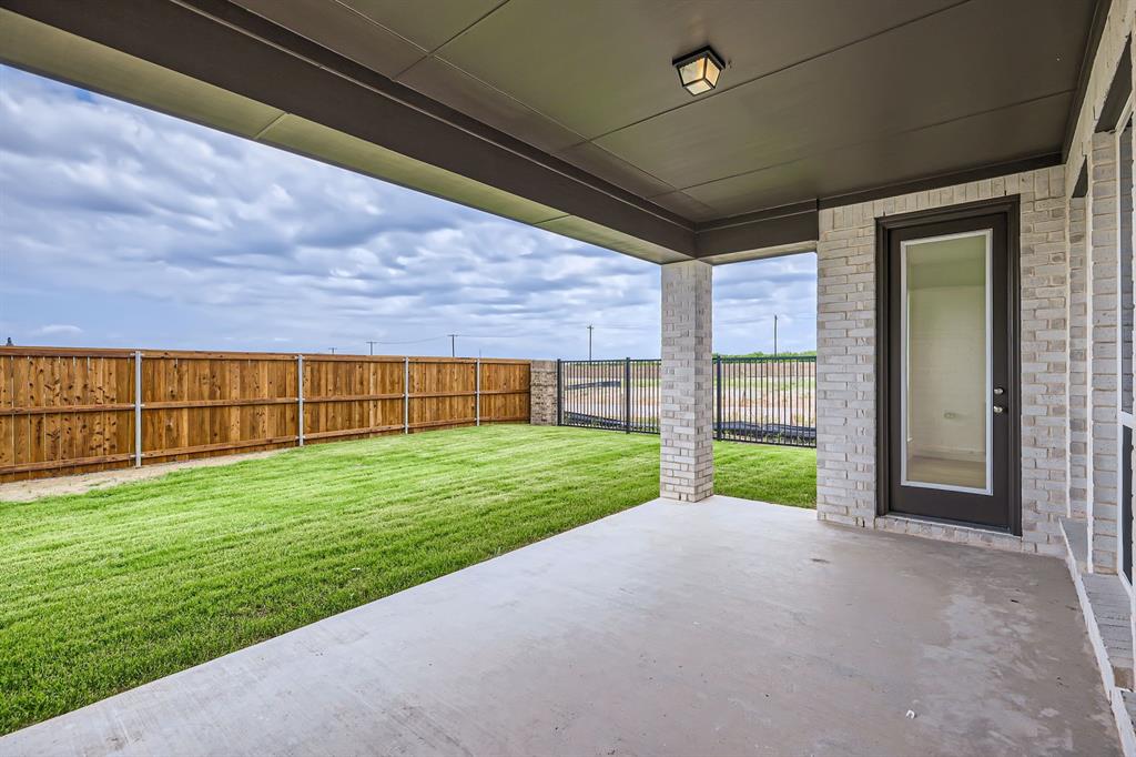 2620 Cedar Rdg Road Celina, TX 75009 - Photo 25 of 27 Fenced backyard with a patio area