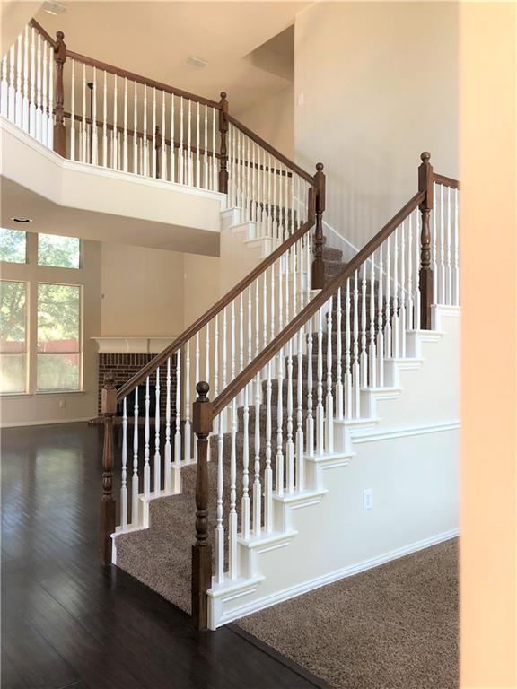 3821 Sandlin Street Grapevine, TX 76092 - Photo 8 of 26 a view of entryway with wooden floor
