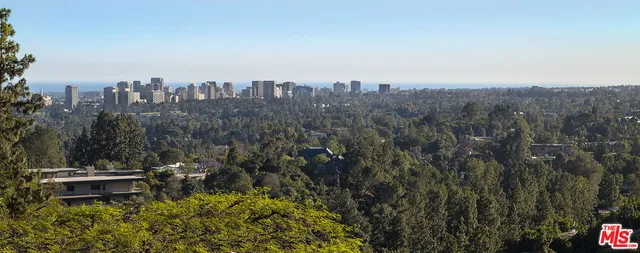 a view of a city with tall buildings