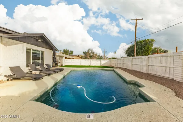 a view of a swimming pool