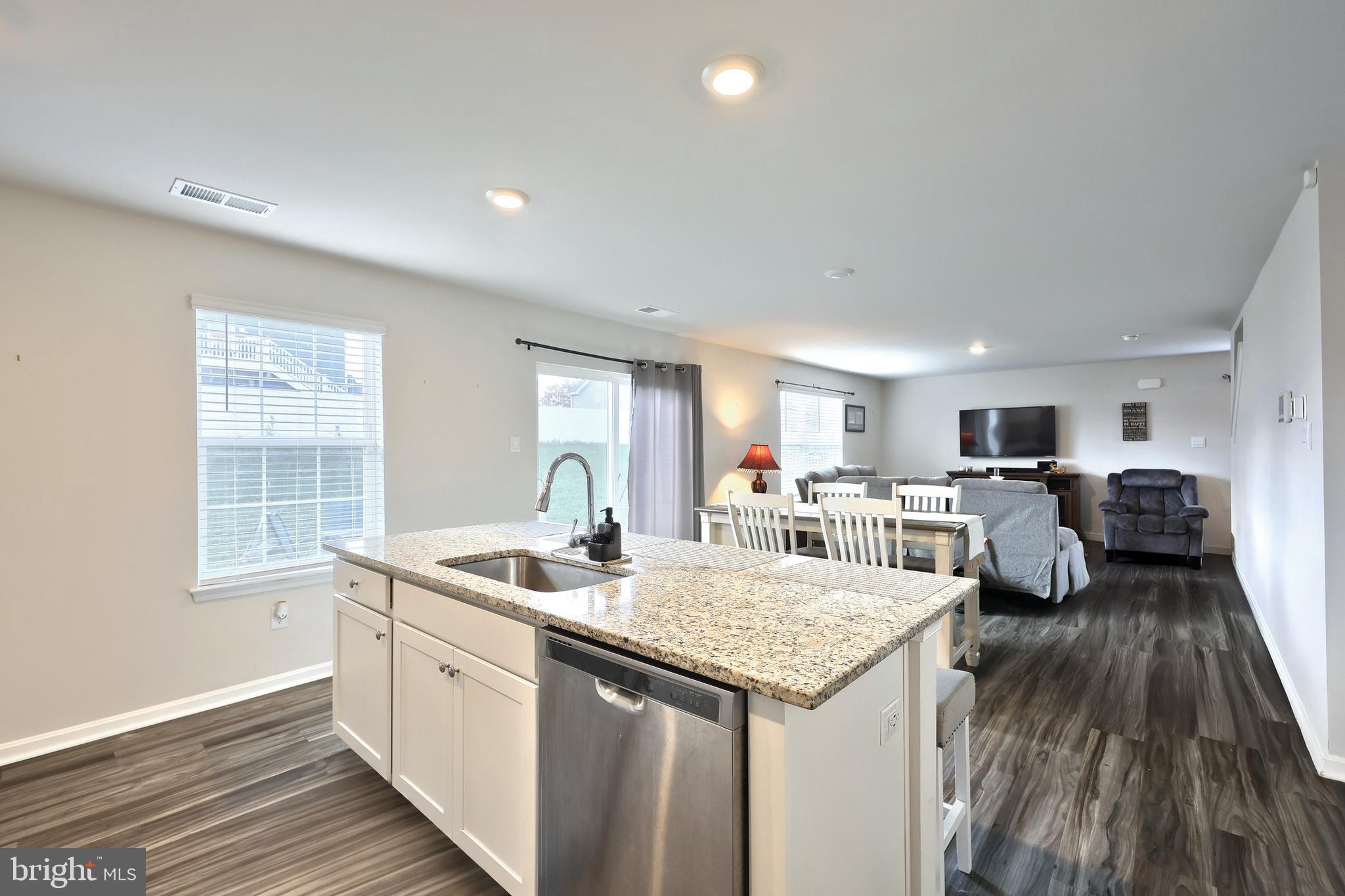 90 Knobby Hook Drive Hanover, PA 17331 - Photo 22 of 48 a kitchen with sink and view of living room