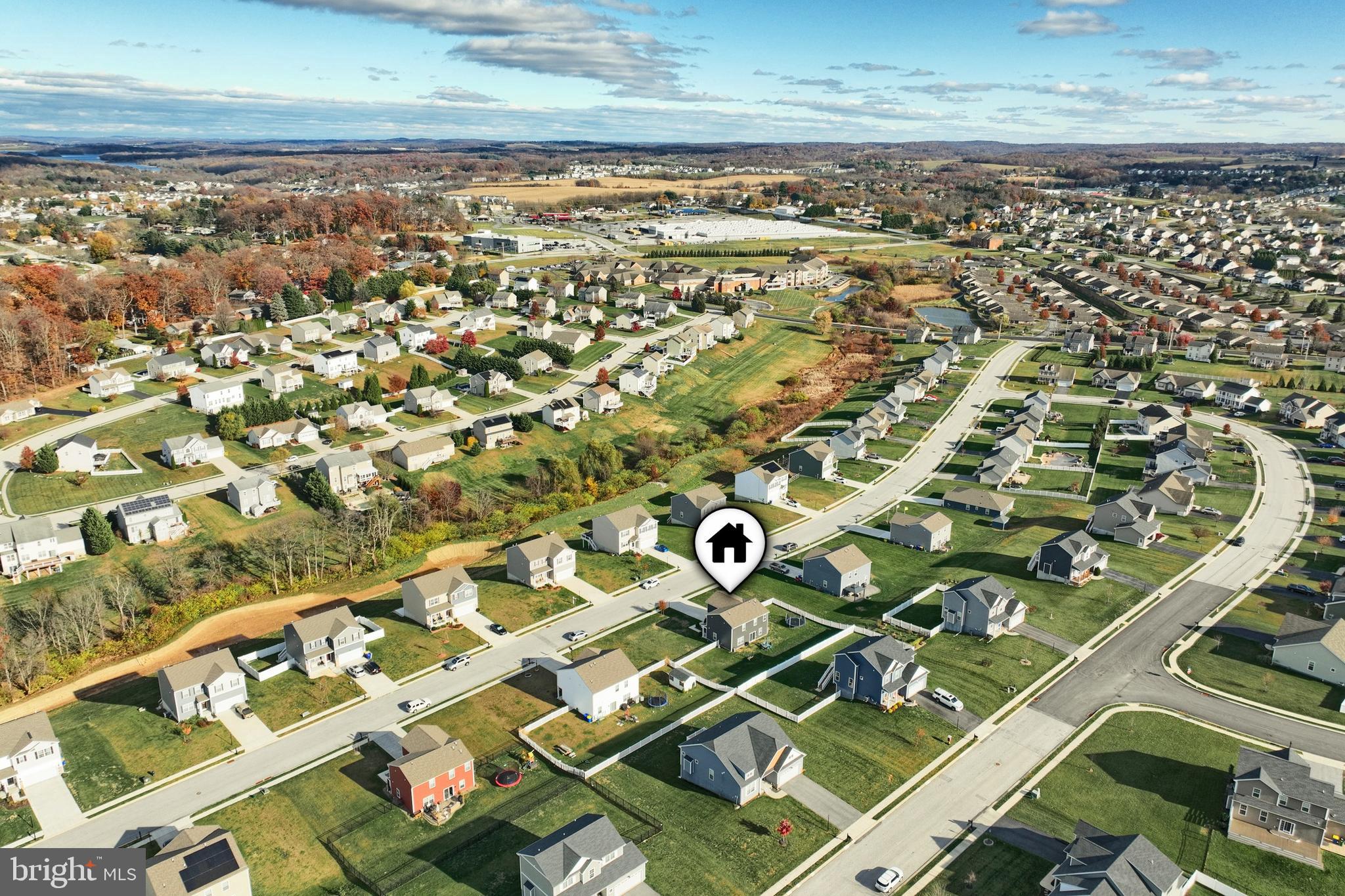 90 Knobby Hook Drive Hanover, PA 17331 - Photo 46 of 48 an aerial view of residential houses with outdoor space