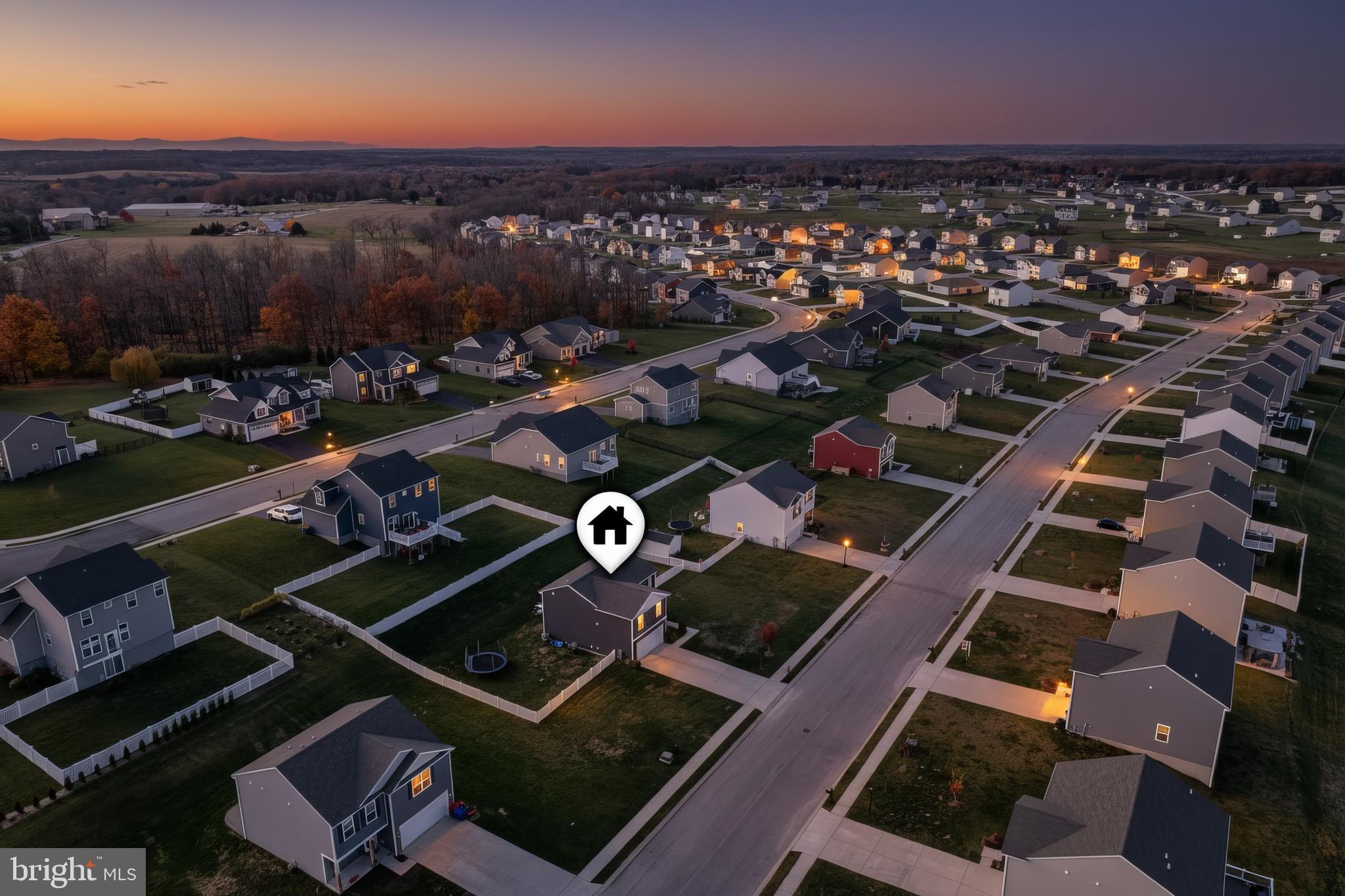 90 Knobby Hook Drive Hanover, PA 17331 - Photo 48 of 48 an aerial view of residential houses with outdoor space