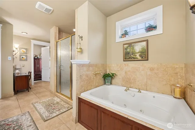 a building outdoor space with patio furniture