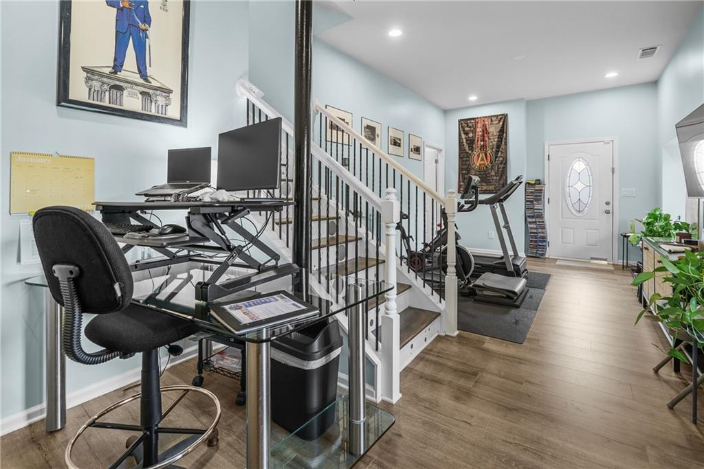 2444 Constance Street Atlanta, GA 30344 - Photo 19 of 39 a view of a livingroom with furniture and a flat screen tv