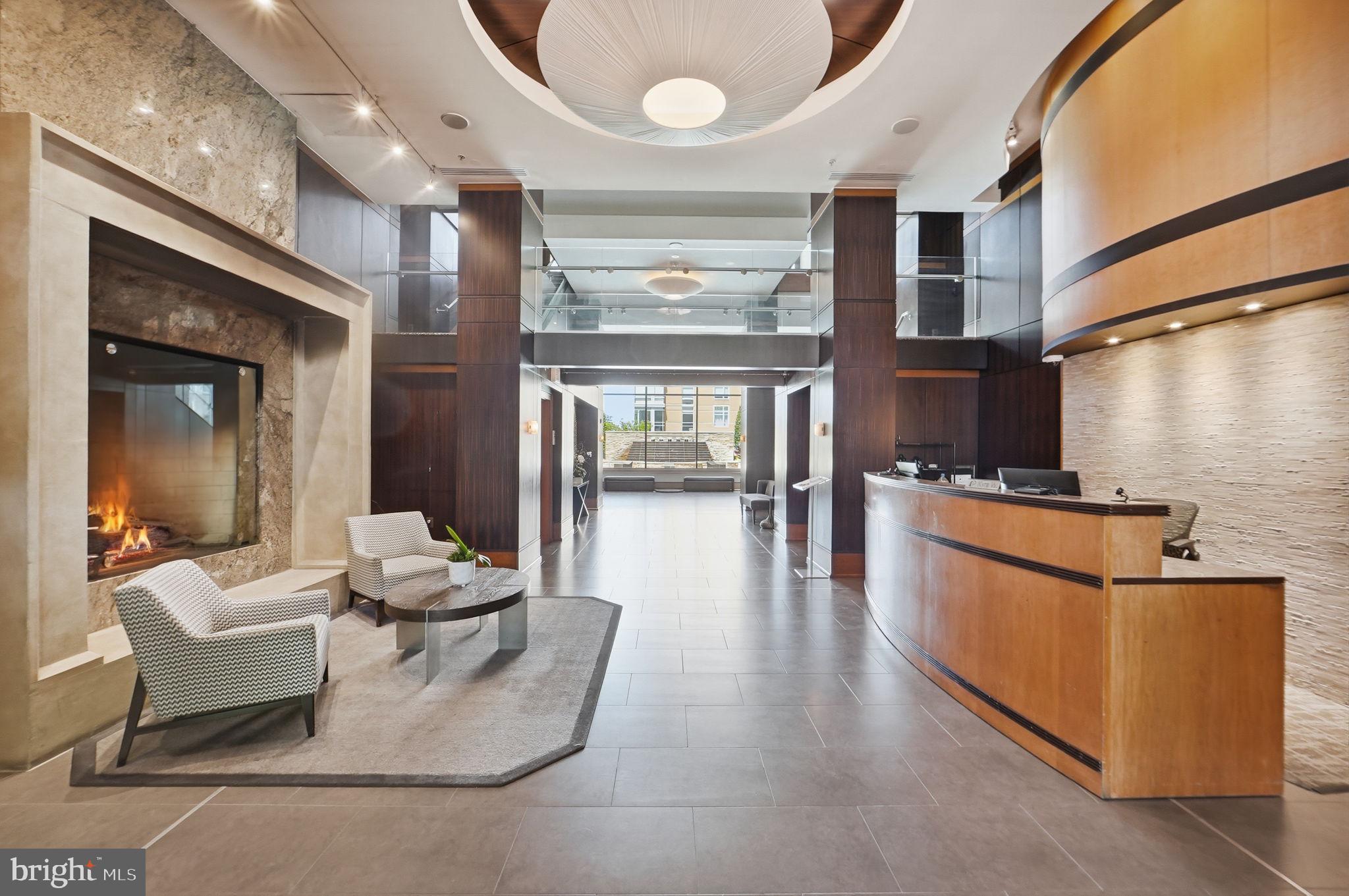 11990 Market Street, Unit 2103 Reston, VA 20190 - Photo 64 of 78 Elegant lobby with modern design.
