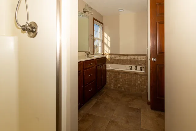 a bathroom with a toilet