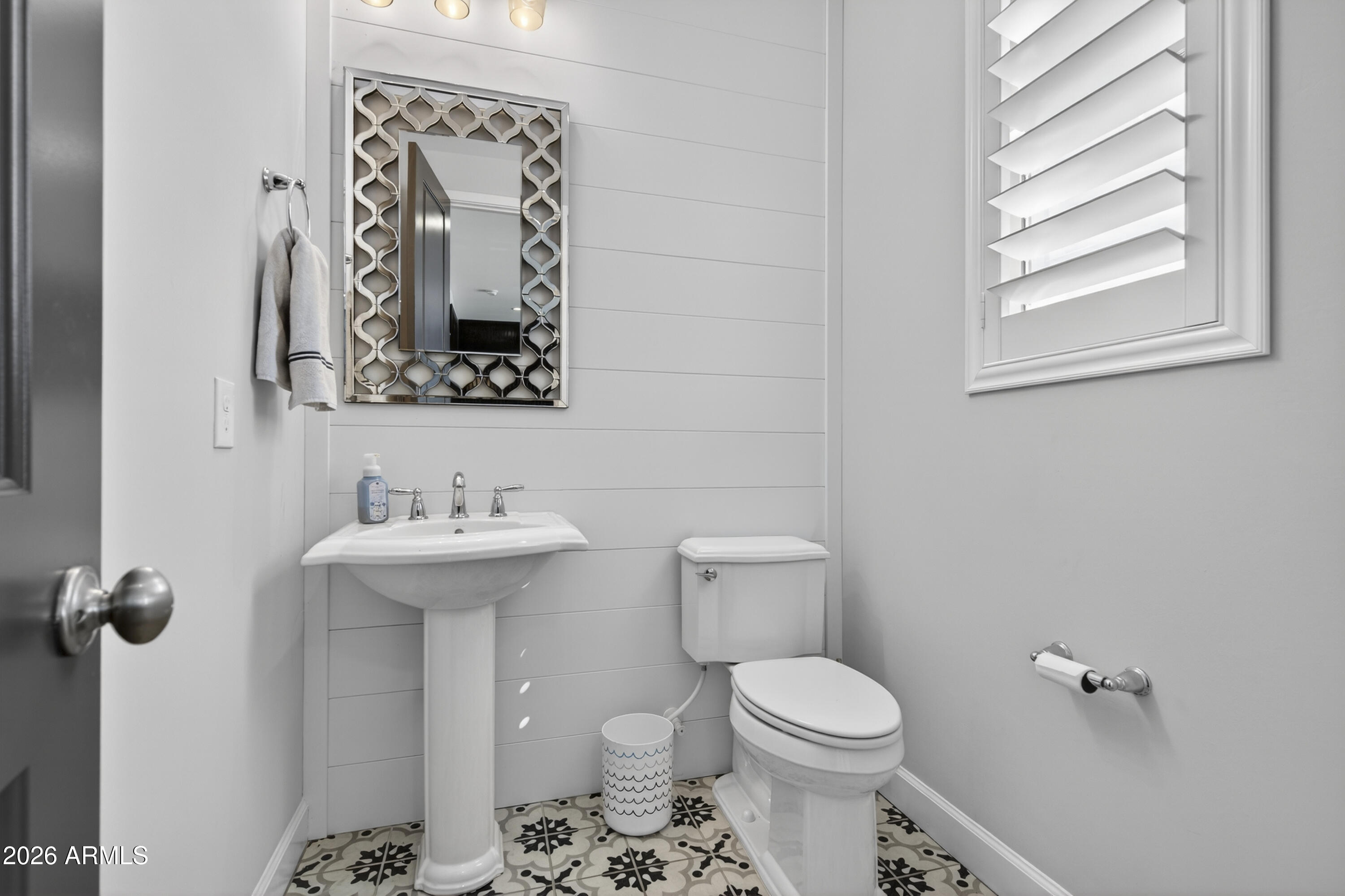 2980 East Boot Track Trail Gilbert, AZ 85296 - Photo 22 of 44 Upstairs powder room to living space