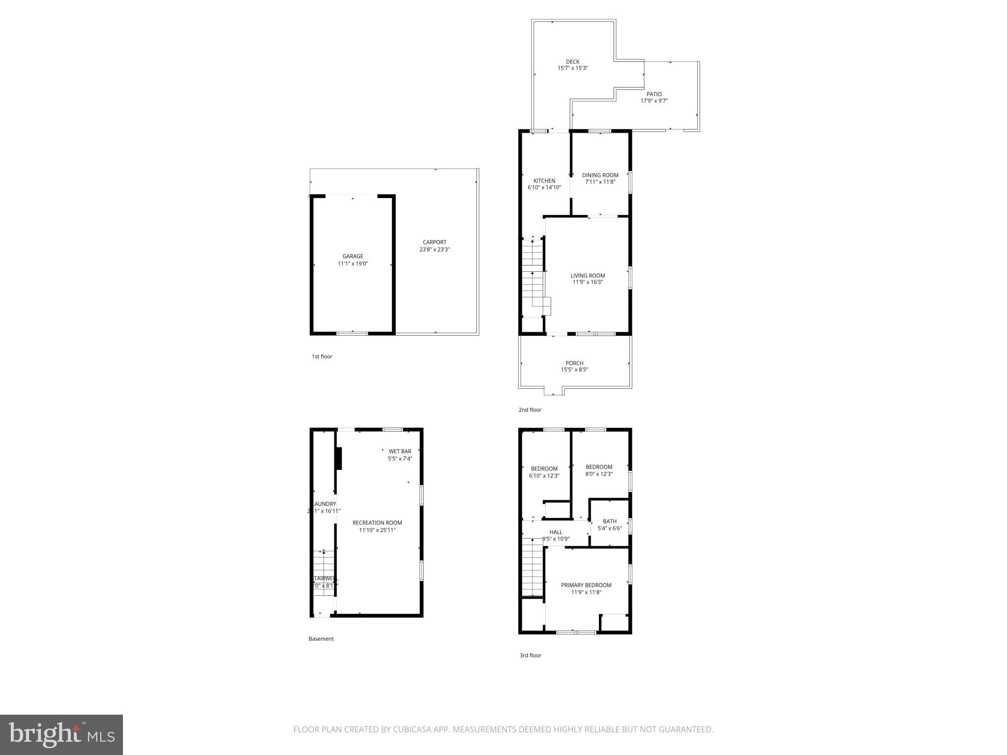 101 Upmanor Road Baltimore, MD 21229 - Photo 40 of 40 a picture of a floor plan