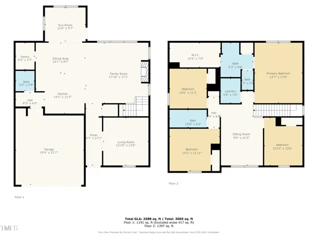 $485,000 | 3804 Tritonville Way, Raleigh, NC 27616