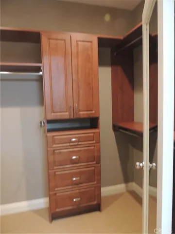 a view of closet
