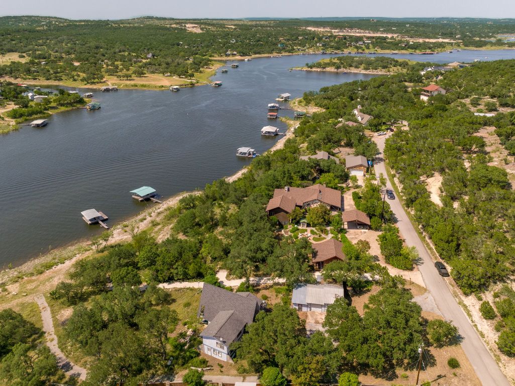 19625 Lakehurst Loop Spicewood, TX 78669 - Photo 15 of 25 an aerial view of ocean and residential houses with outdoor space