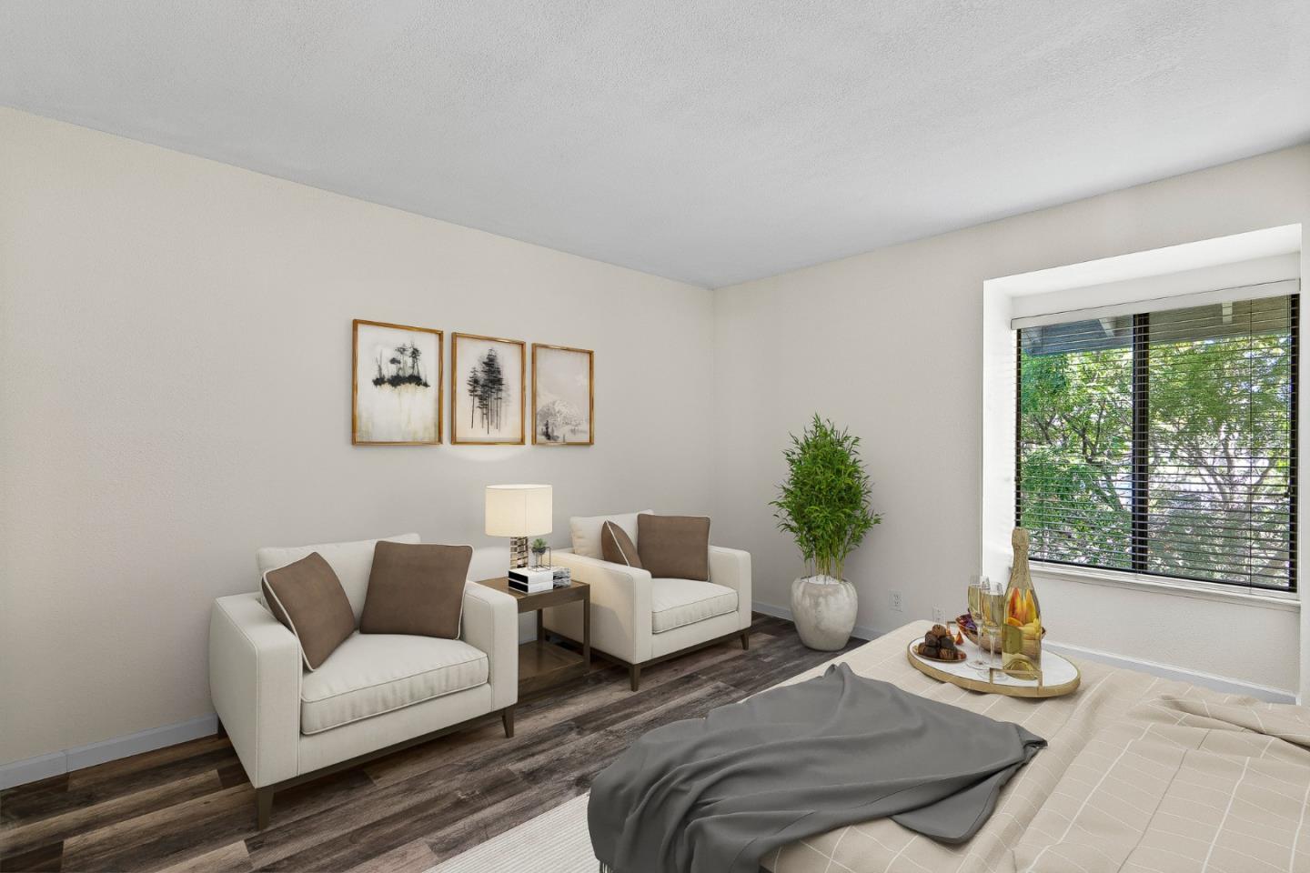1925 46th Avenue, Unit 78 Capitola, CA 95010 - Photo 11 of 31 a living room with furniture and a large window