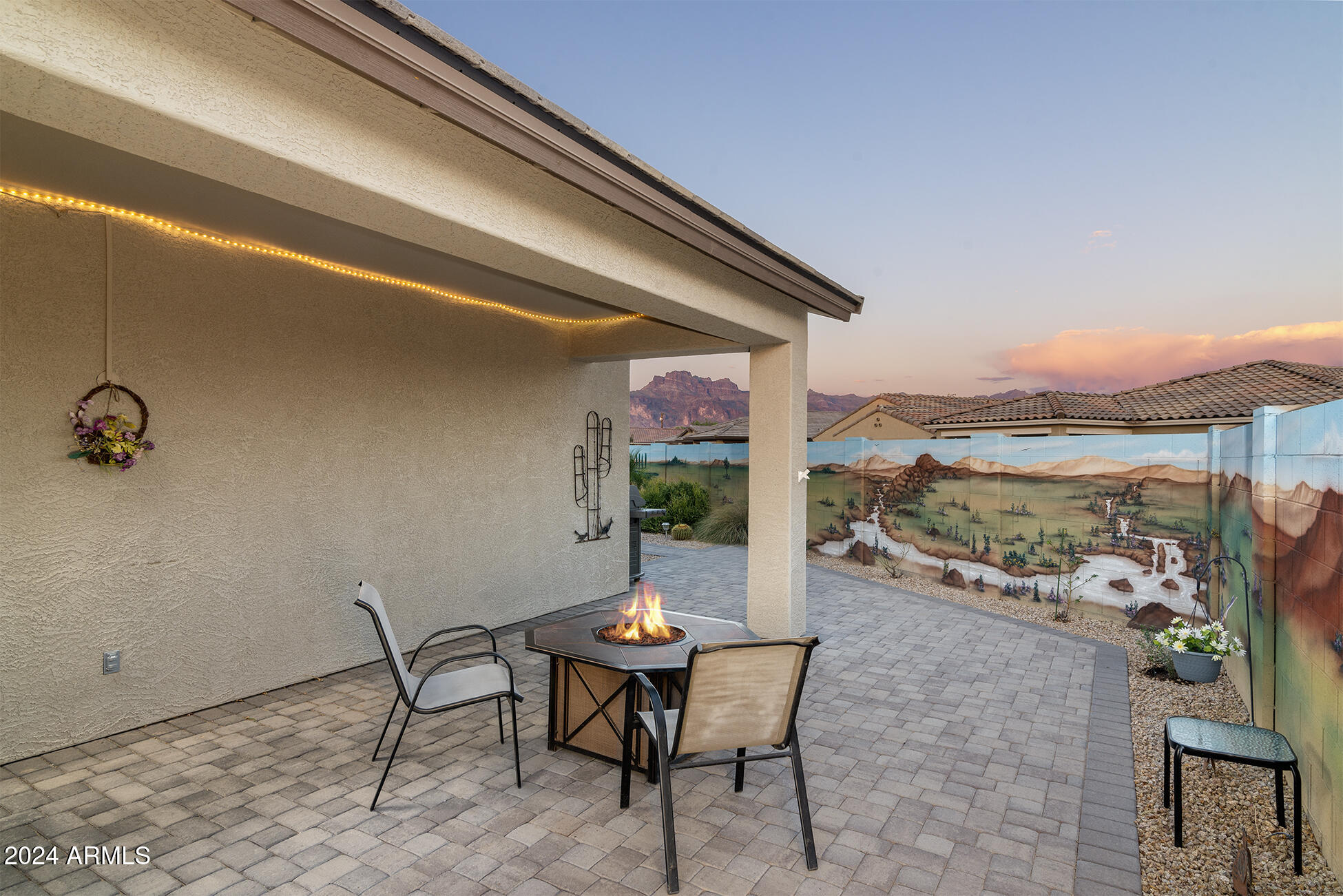 Paver back patios