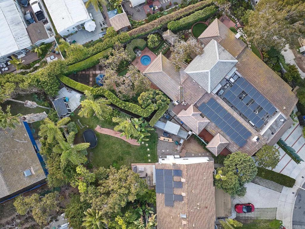 219 Calle De Sereno Encinitas, CA 92024 - Photo 11 of 43 an aerial view of a house with a yard