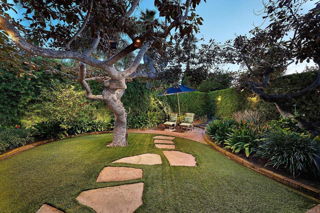 219 Calle De Sereno Encinitas, CA 92024 - Photo 7 of 43 a view of a backyard with swimming pool