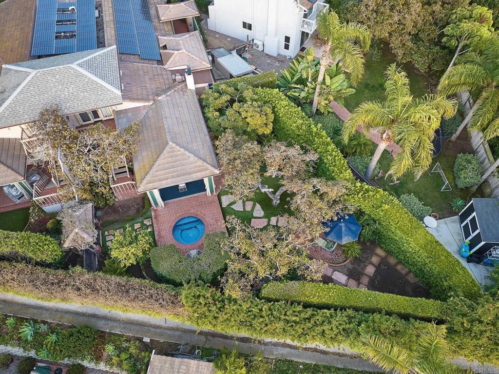 219 Calle De Sereno Encinitas, CA 92024 - Photo 9 of 43 an aerial view of a residential houses with outdoor space