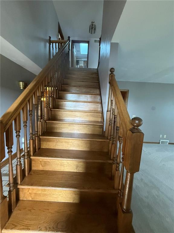 256 Finnin Road New Kensington, PA 15068 - Photo 26 of 44 Stair case to second floor