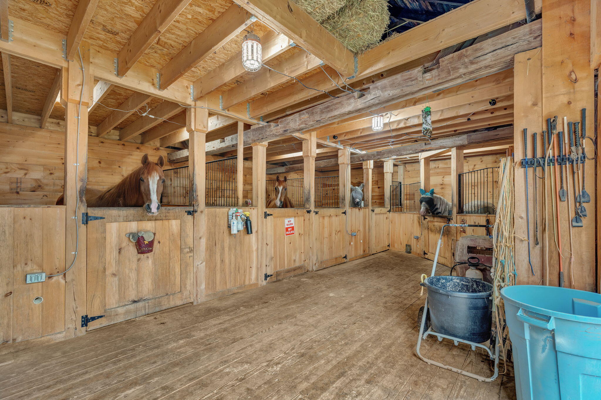 135 Crockett Road Dexter, ME 04930 - Photo 24 of 30 Barn stalls