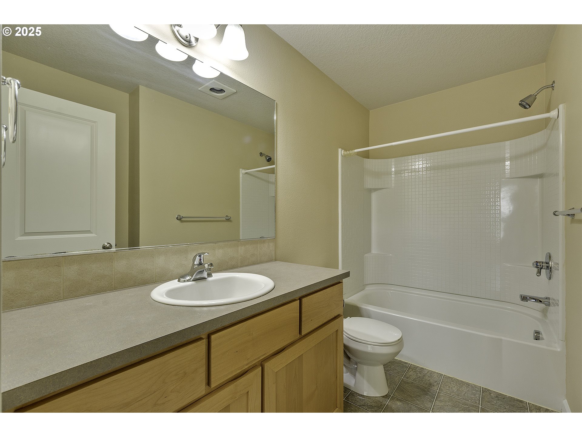18483 Southwest Annamae Lane Beaverton, OR 97003 - Photo 20 of 23 a bathroom with a sink a toilet and shower