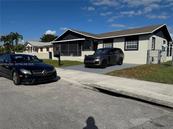 a car parked in front of house