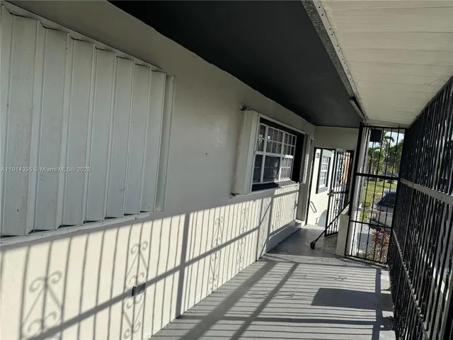 a view of gallery with window