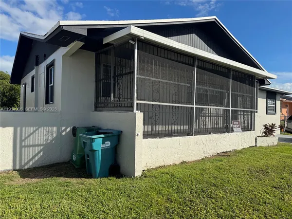 a view of front door of a house