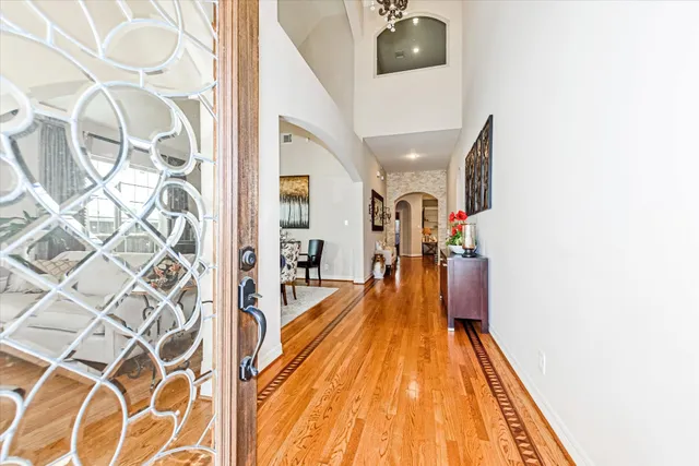 a very nice looking room with a large window