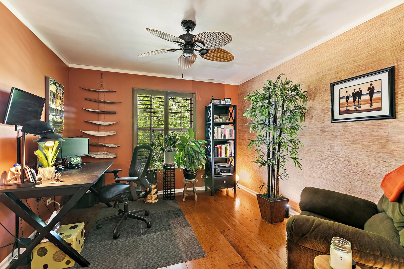 3908 Farmstead Road Carpentersville, IL 60110 - Photo 21 of 47 a living room with furniture and a floor to ceiling window