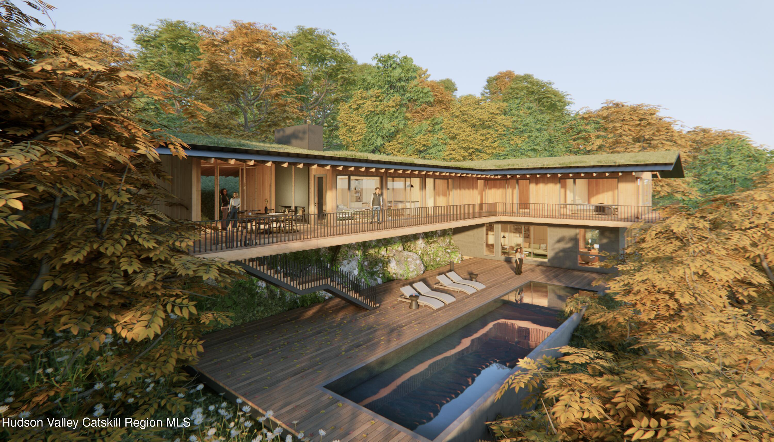4 Red Rock Road New City, NY 10956 - Photo 2 of 14 a view of a balcony with wooden floor and fence