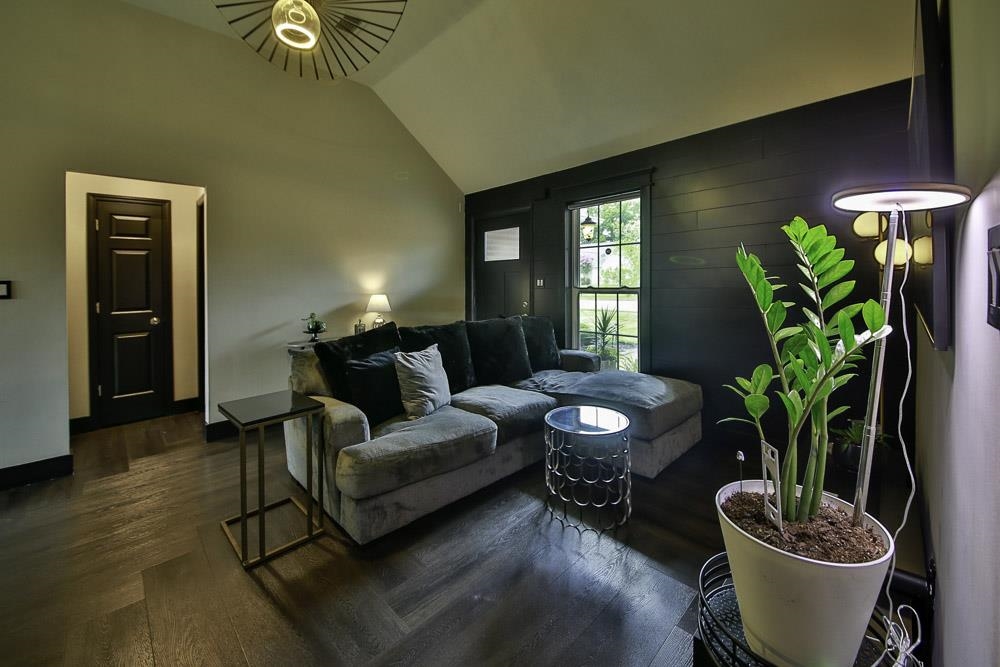4736 Ridge Walk Lane Memphis, TN 38125 - Photo 6 of 23 Living room featuring dark hardwood / wood-style flooring and high vaulted ceiling