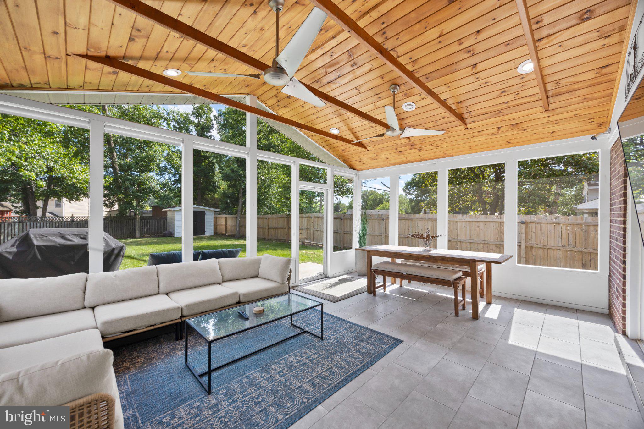 6705 New Hope Drive Springfield, VA 22151 - Photo 54 of 67 Bright and airy sunroom retreat.