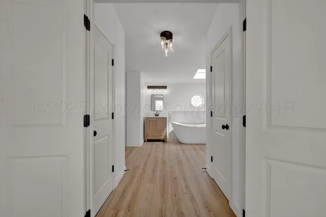 wooden floor in an empty room