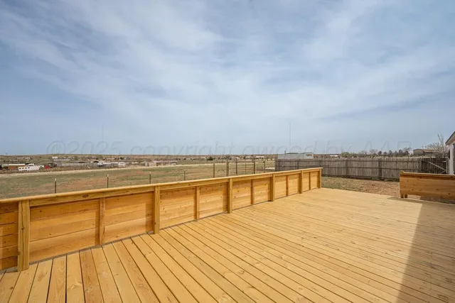 a view of an ocean & beach
