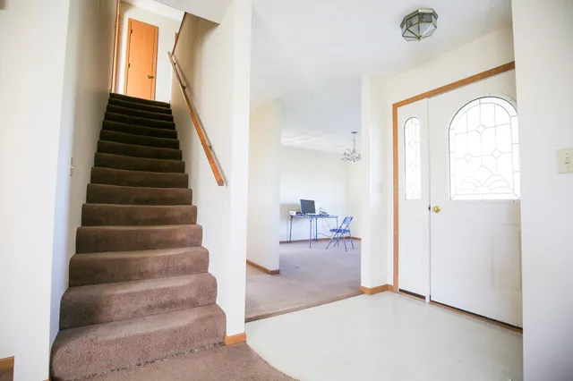 a view of an entryway