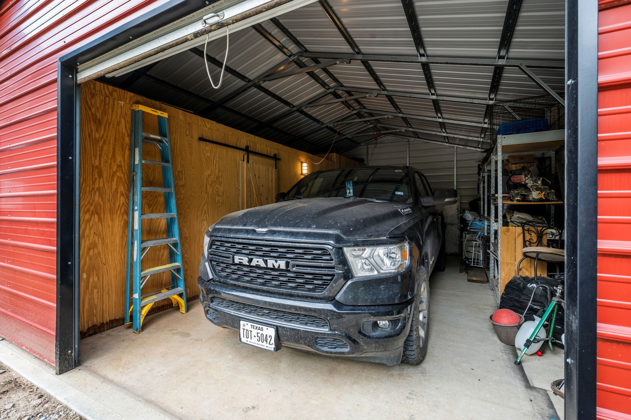 625-635 Gibson Road Livingston, TX 77351 - Photo 46 of 49 Metal Garage