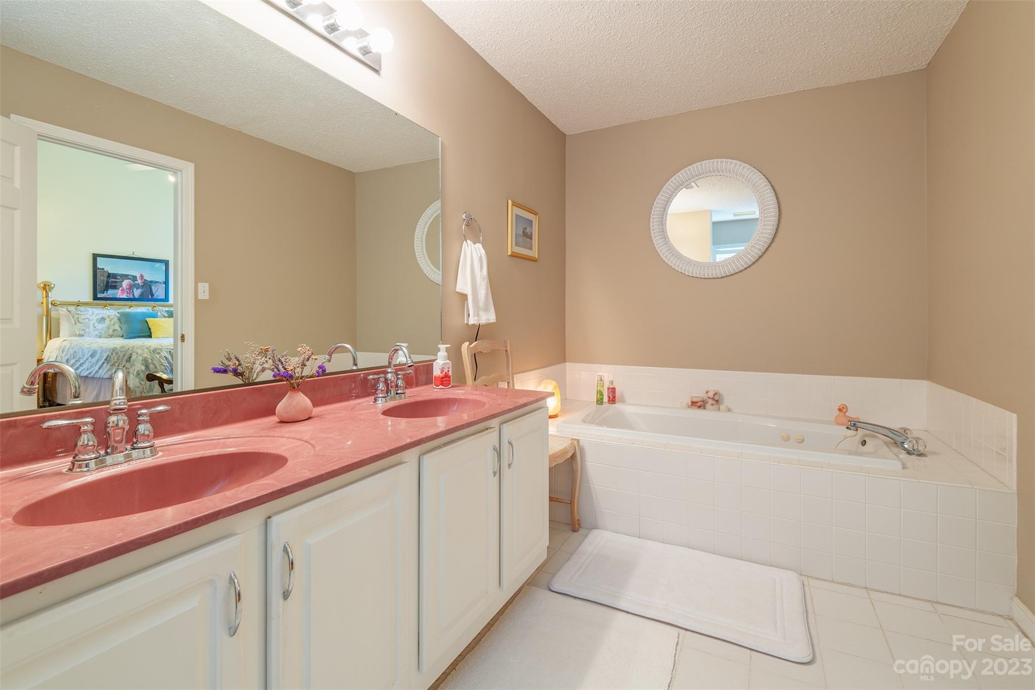 1315 Alexander Road Leicester, NC 28748 - Photo 17 of 28 a bathroom with a sink and a mirror