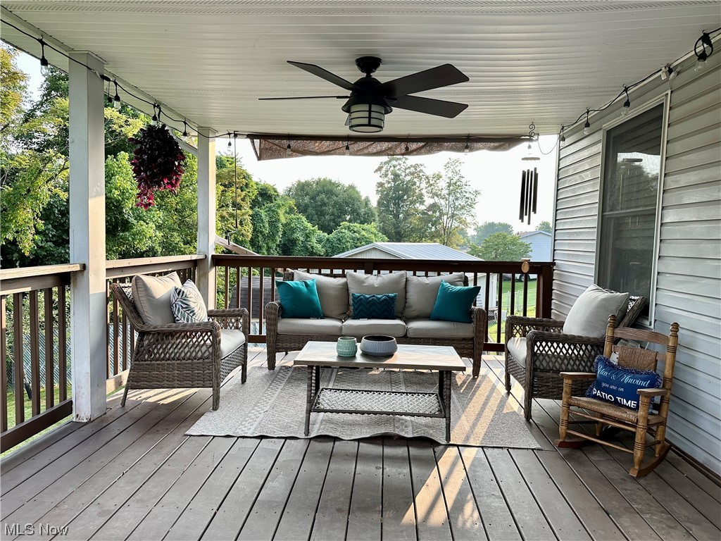 4354 School House Road Little Hocking, OH 45742 - Photo 7 of 35 Beautiful Back Deck ...